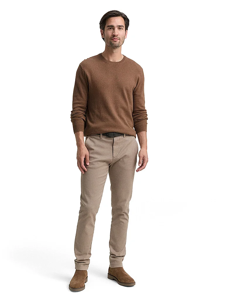 Tom Tailor 1038426 Herren Strickpullover Haselnussbraun 3XL 9